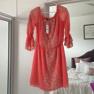 BHWM Coral dress. Size S